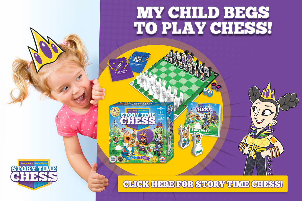 My child begs to play Story Time Chess