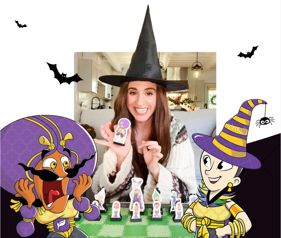 Play Secret Queen Chess to celebrate Halloween!