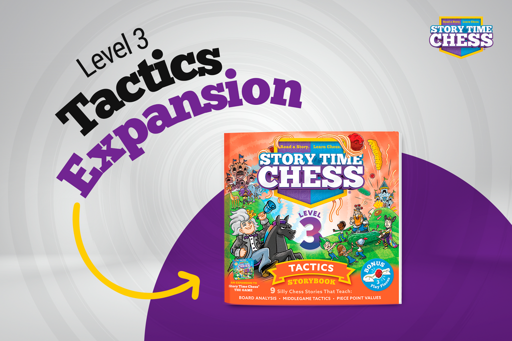 What’s Inside Story Time Chess: Level 3 Tactics Expansion?